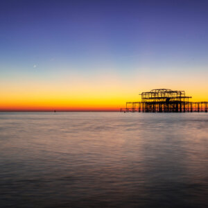 Sunset in Brighton