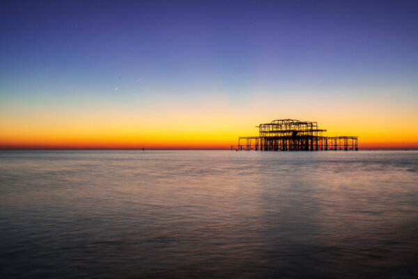 Sunset in Brighton