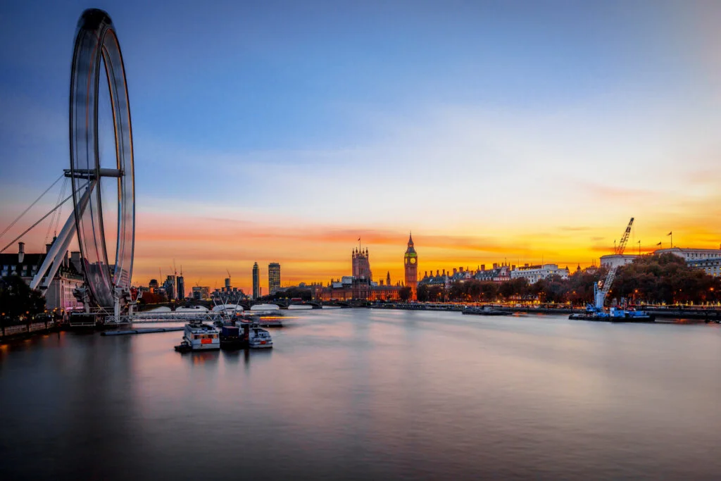 Sunset London