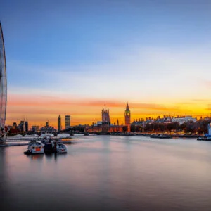 Sunset London